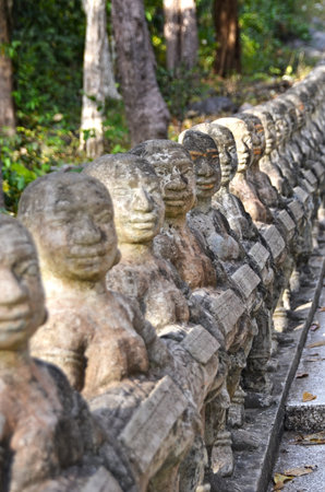 Up to the temple