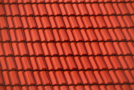 Roof tiles wallpaper pattern