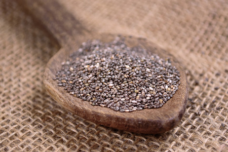 Chia seedsの写真素材