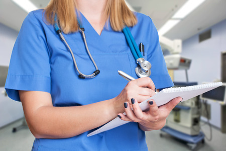 Doctor with a stethoscopeの写真素材