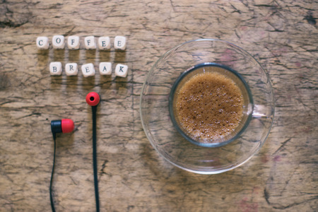 Coffee break conceptの写真素材