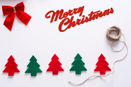 Christmas treesの写真素材