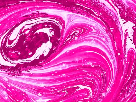 Abstract mixed pink and white paint backgroundの写真素材