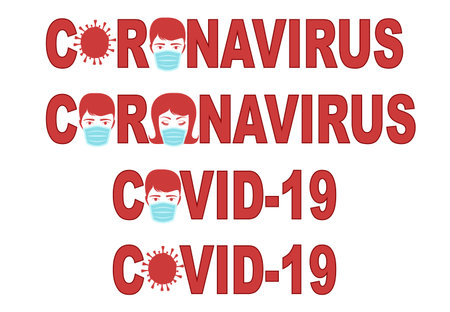 Pandemic Coronavirus COVID-19 vector illustration design concept