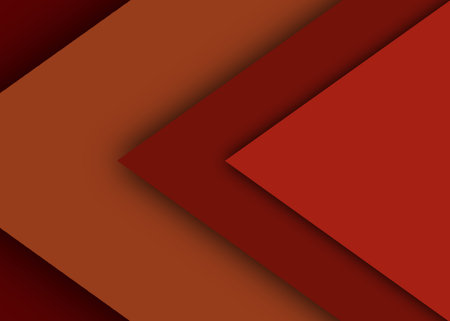 Abstract background design of layer overlay and shadows of lush lava colors