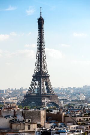Eiffel Tower. Paris. France. Famous historical landmarkの写真素材