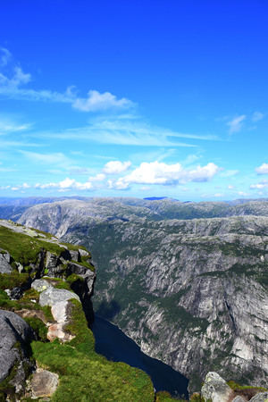 top of a mountainの写真素材