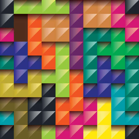 Background with decorative geometric and abstract elements. Vector illustration.のイラスト素材