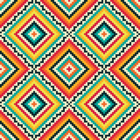 Background with decorative geometric and abstract elements. Vector illustration.のイラスト素材