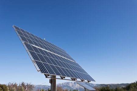 solar panelの写真素材