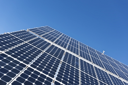 solar panelの写真素材