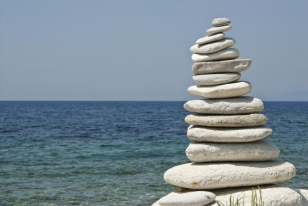 Balance stoneの写真素材