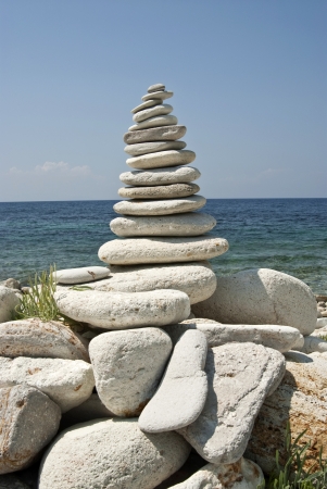 Balance stoneの写真素材