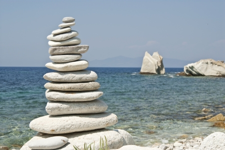 Balance stoneの写真素材