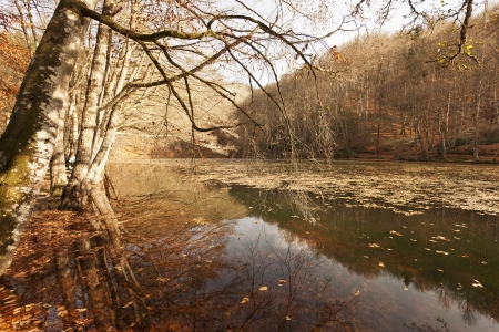 YedigÃ¶ller ( Seven Lakes) National Park , Bolu , Turkeyの写真素材