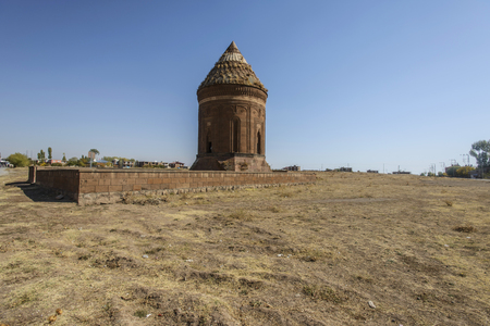seljuk turk cemetery in ahlat, bitlisの写真素材