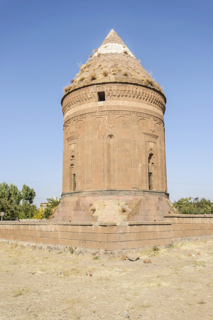 seljuk turk cemetery in ahlat, bitlisの写真素材