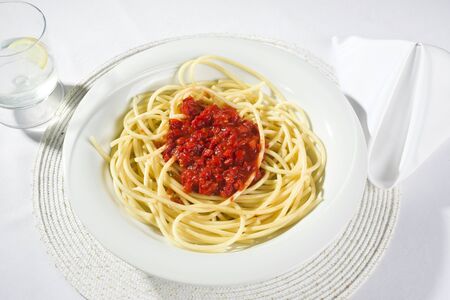 italian pastaの写真素材