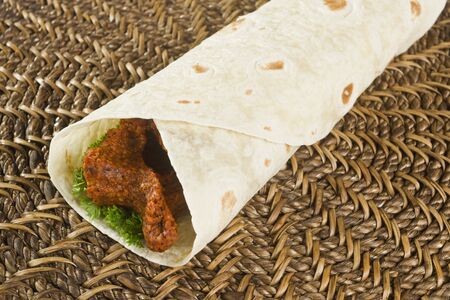 One of the most famous Turkish food called Cigkofte made of grout. Uncooked, hand shaped,oily food. To see my Istanbul Lightbox please click:の写真素材