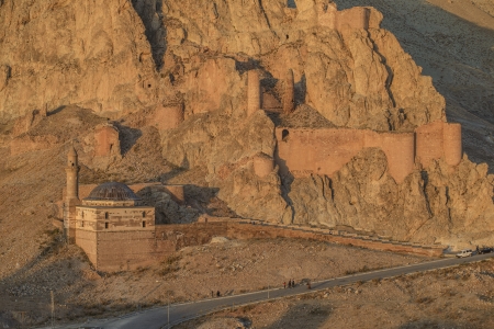 Ishak Pasha Palace (Constructed in 1685) is a semi-ruined palace located in the Dogubeyazit district of Agri province of Turkey.のeditorial素材