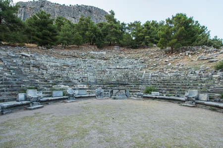 Columns of Prieneの写真素材