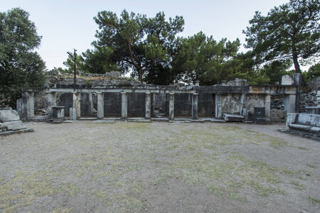 Columns of Prieneの写真素材