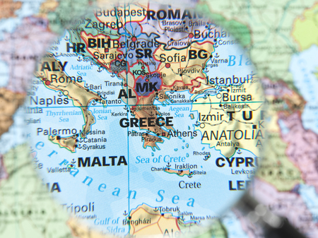 Destination greeceの写真素材