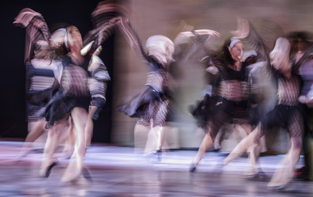 Contemporary dance theater performanceの写真素材