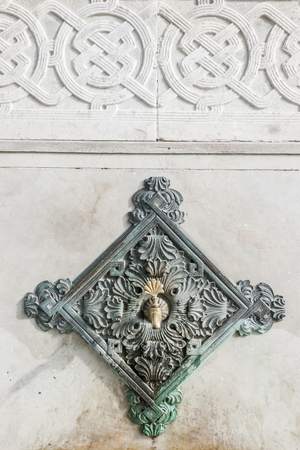 german fountain in istanbul: a present from kaiser wilhelm 2 to ottoman empire and istanbulの写真素材