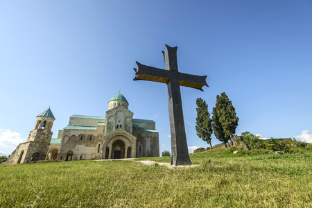 Bagrati Cathedral in Kutaisi, Georgiaのeditorial素材