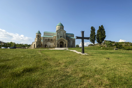Bagrati Cathedral in Kutaisi, Georgiaのeditorial素材