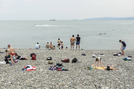 beach in Batumiのeditorial素材