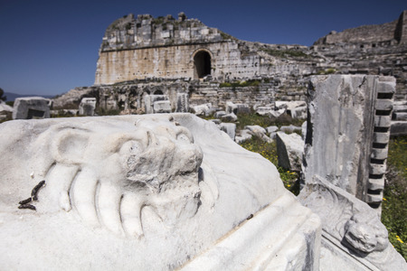 Miletos ancient cityのeditorial素材