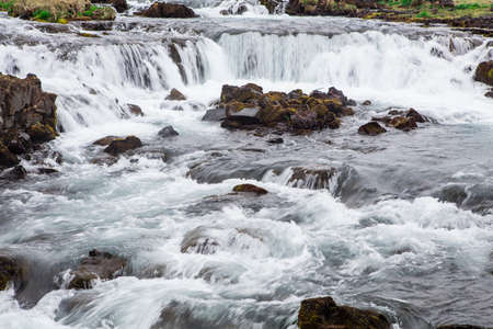 Kirkjubaejarklaustur in Icelandの写真素材