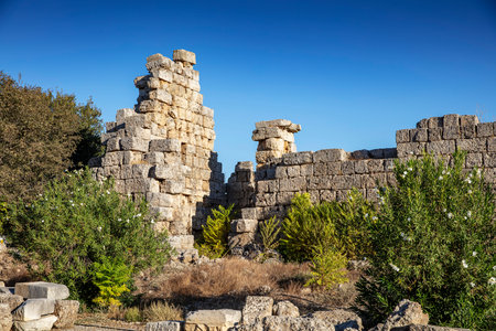 Perge Ancient City in Antalya Province