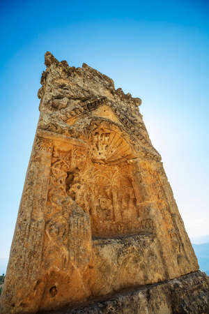 Alahan Monastery is a complex of fifth century buildings located in the mountains of Isauria in southern Asia Minor.Mut district of Mersin province,Turkey.のeditorial素材