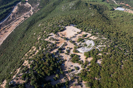 Ruins of the ancient city of Kyaneai, Turkeyの写真素材