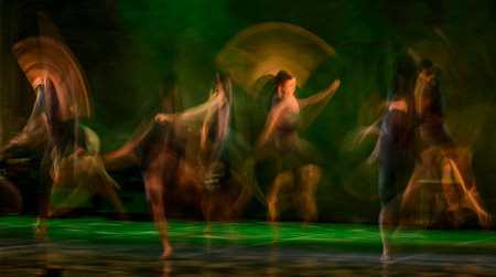 Contemporary dance theater performanceの写真素材