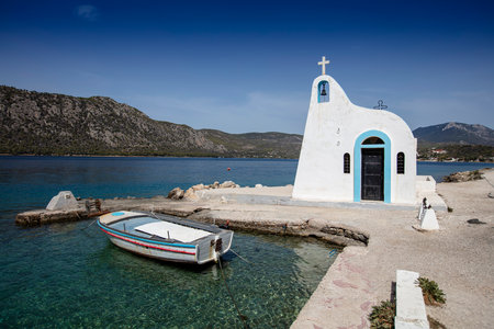 Church of Saint Nicholas. Athens, Greeceの写真素材