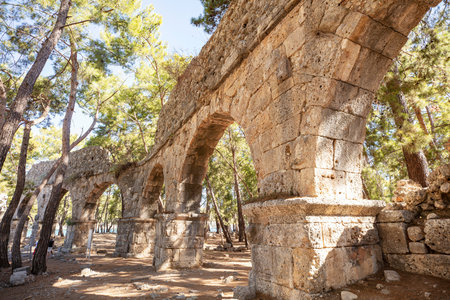 Phaselis ancient city and ruins Antalya Kemer