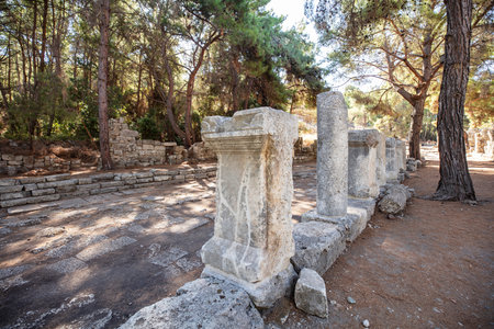 Phaselis ancient city and ruins Antalya Kemer