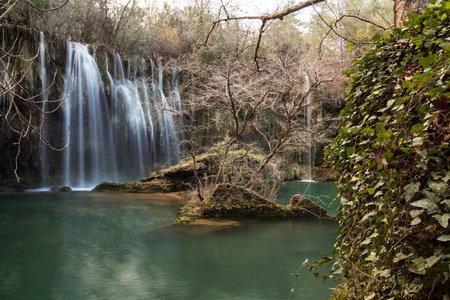 Kursunlu Waterfall, Antalya Turkeyの写真素材