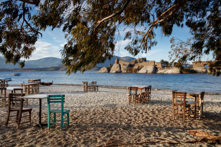 Bafa Lake Natural Park view in Turkeyの写真素材