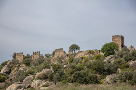 Bafa Lake Natural Park view in Turkeyの写真素材