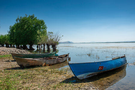 Civril Isikli Lake in Denizli.の写真素材