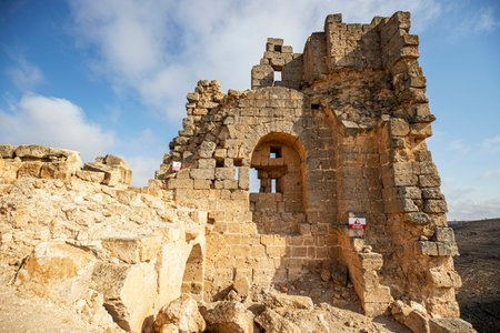 Zerzevan castle border headquarters of the Roman Empireの写真素材