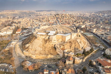 Gaziantep castle in Turkeyの写真素材