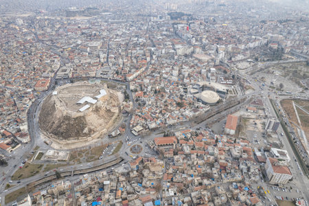 Gaziantep castle in Turkeyの写真素材