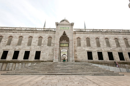 The Blue Mosque in Istanbul, Turkeyの写真素材