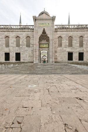 The Blue Mosque in Istanbul, Turkeyの写真素材